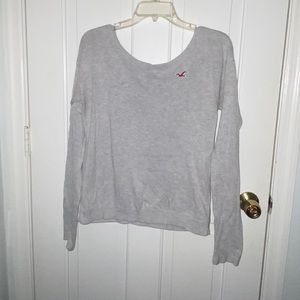 Long sleeve sweater shirt